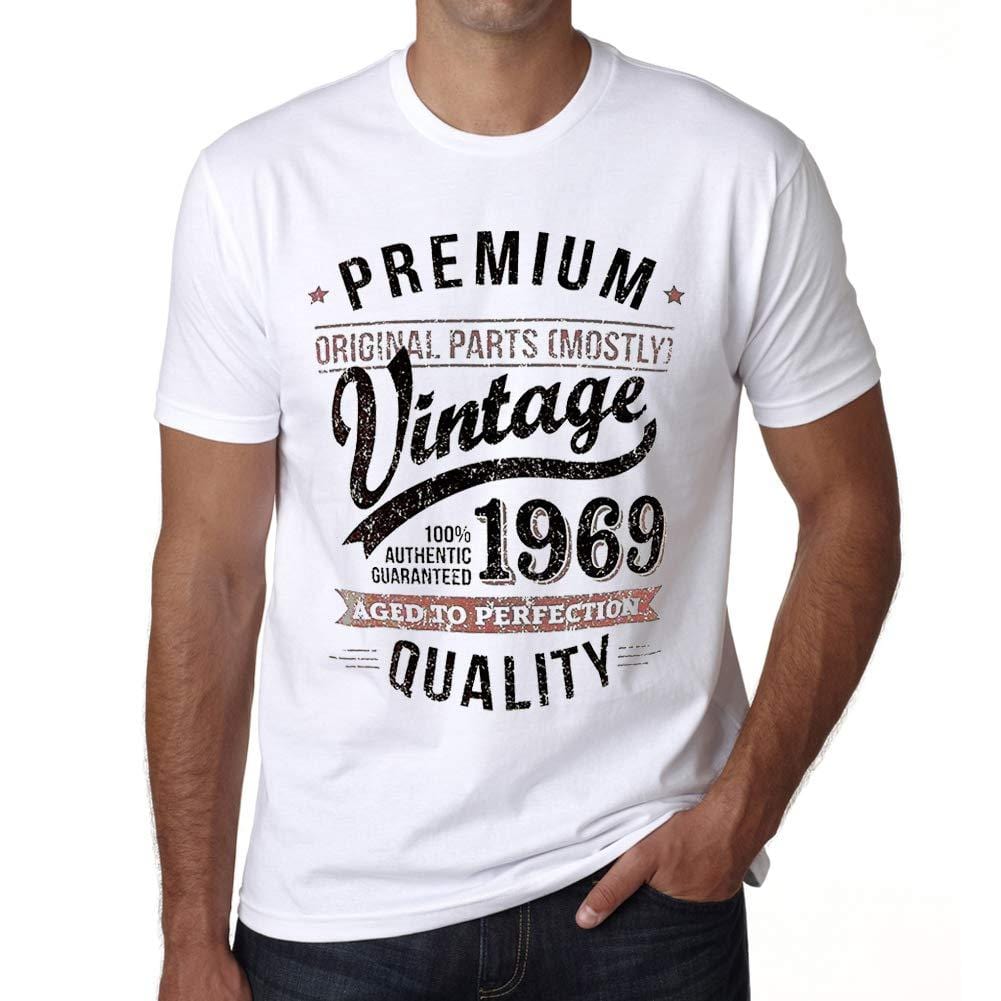 Ultrabasic - 1969 Année Millésim - Cadeau d'anniversaire Depuis 50 Ans T-Shirt Unisex Tee Weiß