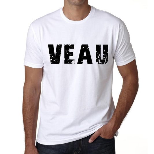 Herren-T-Shirt mit grafischem Aufdruck, Vintage-T-Shirt, Veau