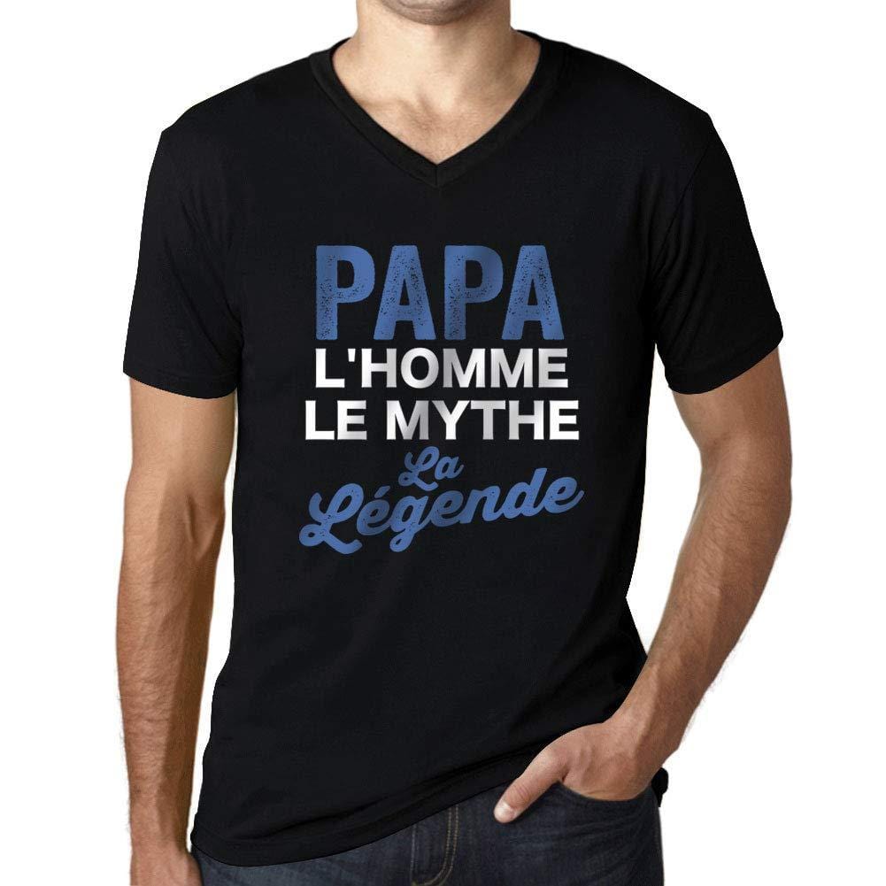 Ultrabasic Papa 4 l'homme Le Mythe La Légende T-Shirt Papa Tshirt Papa l'ours Shirt Le pépé