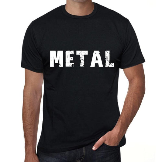 Herren T-Shirt Vintage T-Shirt Metall