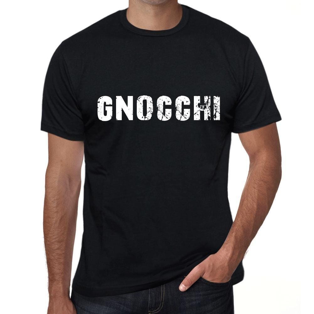 Herren-T-Shirt mit grafischem Aufdruck, Vintage-T-Shirt Gnocchi