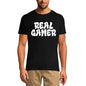 ULTRABASIC Herren-Gaming-T-Shirt – Real Gamer Vintage – lustiges Erwachsenen-Shirt