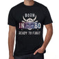 80 Ready To Fight Mens T-Shirt Black Birthday Gift 00388 - Black / Xs - Casual