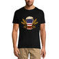 ULTRABASIC Herren T-Shirt Bier amerikanische Flagge – lustiges Bierliebhaber-T-Shirt