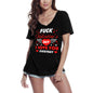 ULTRABASIC Women's T-Shirt Fuck Valentine's Day I Love You Everday - Funny Love Tee Shirt