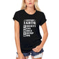 T-shirt biologique ULTRABASIC pour femmes Je soutiens LGBTQ - Chemise arc-en-ciel vintage