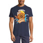ULTRABASIC Herren-Grafik-T-Shirt „Lost at the Sea – Karibik-Piraten-Shirt“.