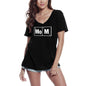 ULTRABASIC T-Shirt fantaisie pour femmes, maman chimie drôle-T-Shirt à manches courtes hauts