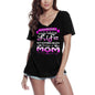ULTRABASIC Damen-T-Shirt „I am Proud Mom“ – kurzärmeliges T-Shirt