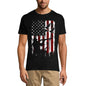 ULTRABASIC Graphic Men's T-Shirt American Hunter's Life - US Flag - Hunting Tee Shirt
