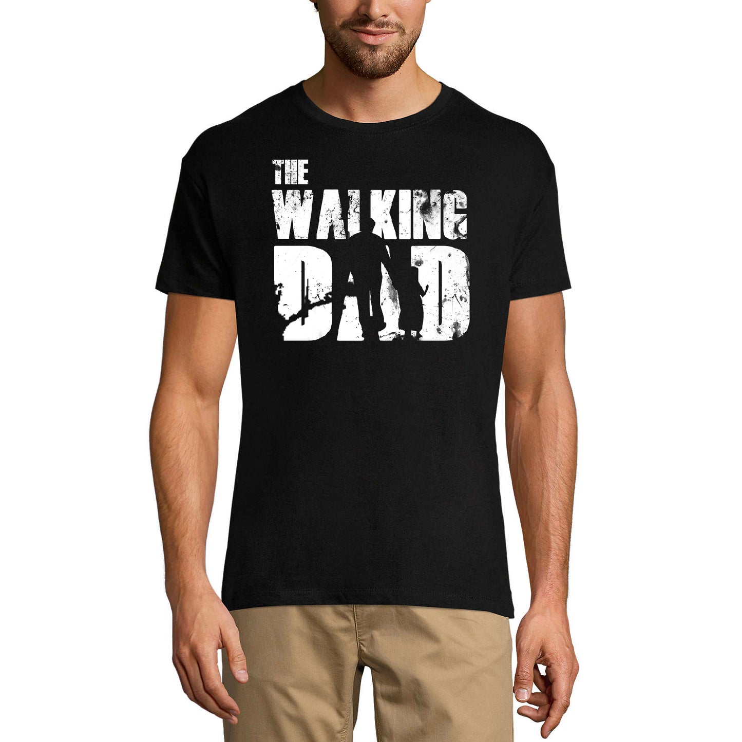 ULTRABASIC Men's T-Shirt The Walking Dad - Funny Dad Tee Shirt