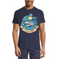ULTRABASIC Grafik Herren T-Shirt Never Forget – Scary Shark – Vintage Shirt