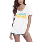 ULTRABASIC Damen T-Shirt Welcome Spring – Lustiges T-Shirt
