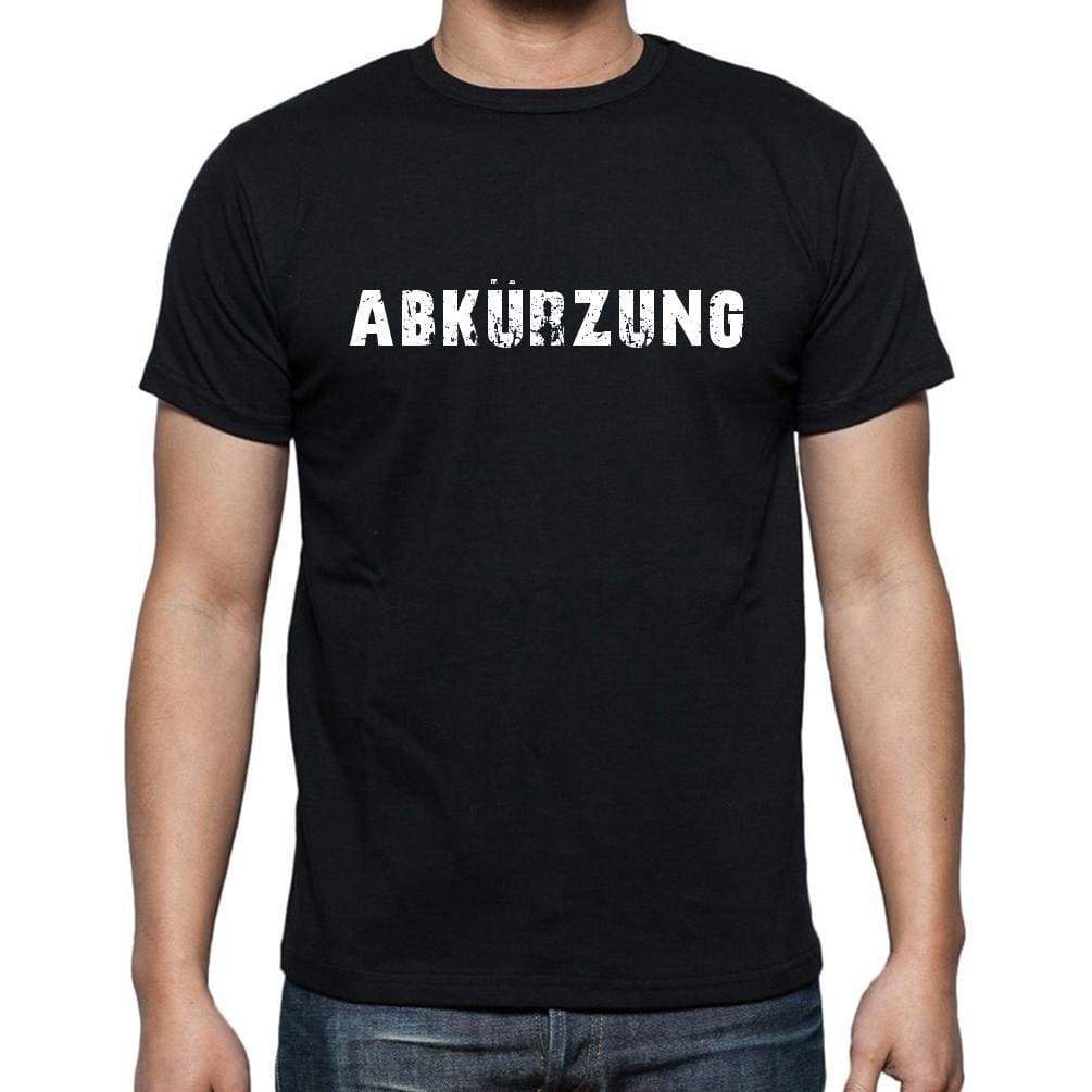 Abkrzung Mens Short Sleeve Round Neck T-Shirt - Casual