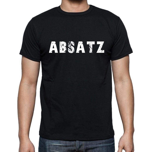 Absatz Mens Short Sleeve Round Neck T-Shirt - Casual