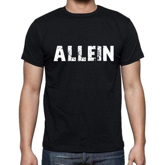 Allein Mens Short Sleeve Round Neck T-Shirt - Casual