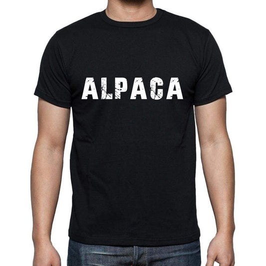 Alpaca Mens Short Sleeve Round Neck T-Shirt 00004 - Casual