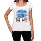 Aspiration In The Air White Womens Short Sleeve Round Neck T-Shirt Gift T-Shirt 00302 - White / Xs - Casual