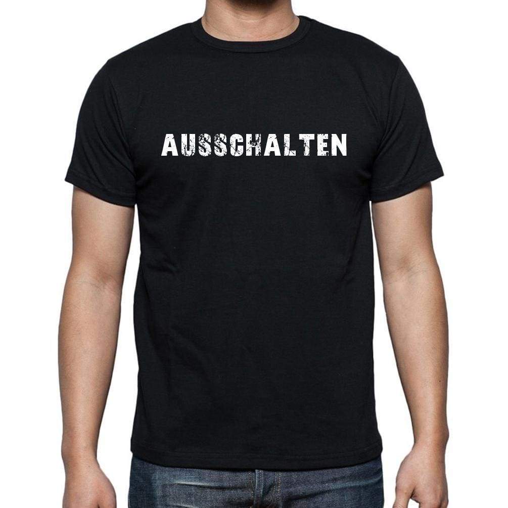 Ausschalten Mens Short Sleeve Round Neck T-Shirt - Casual