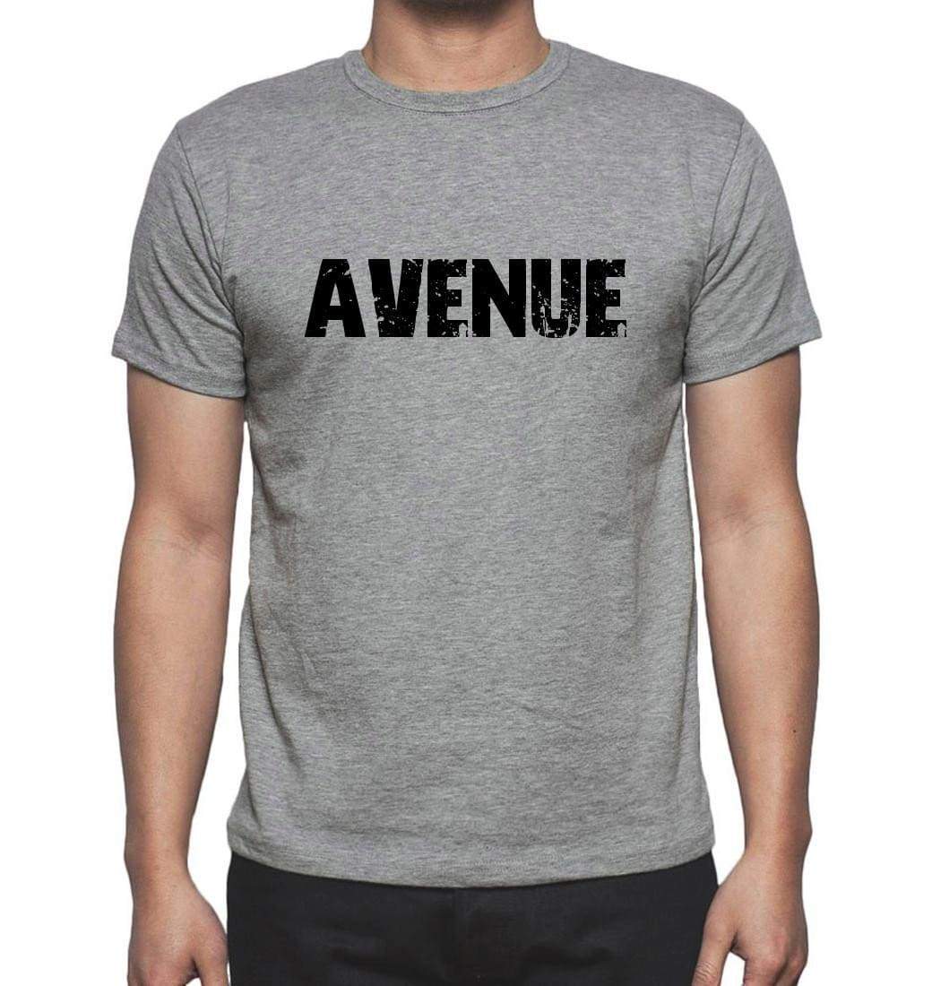 Avenue Grey Mens Short Sleeve Round Neck T-Shirt 00018 - Grey / S - Casual