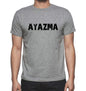 Ayazma Grey Mens Short Sleeve Round Neck T-Shirt 00018 - Grey / S - Casual