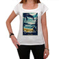Bakkhali Pura Vida Beach Name White Womens Short Sleeve Round Neck T-Shirt 00297 - White / Xs - Casual