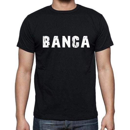 Banca Mens Short Sleeve Round Neck T-Shirt - Casual