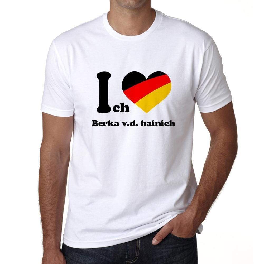 Berka V.d. Hainich Mens Short Sleeve Round Neck T-Shirt 00005 - Casual