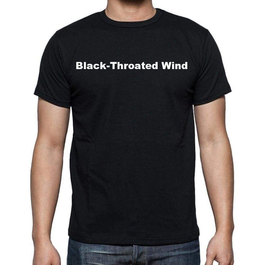 Black-Throated Wind Mens Short Sleeve Round Neck T-Shirt - Casual