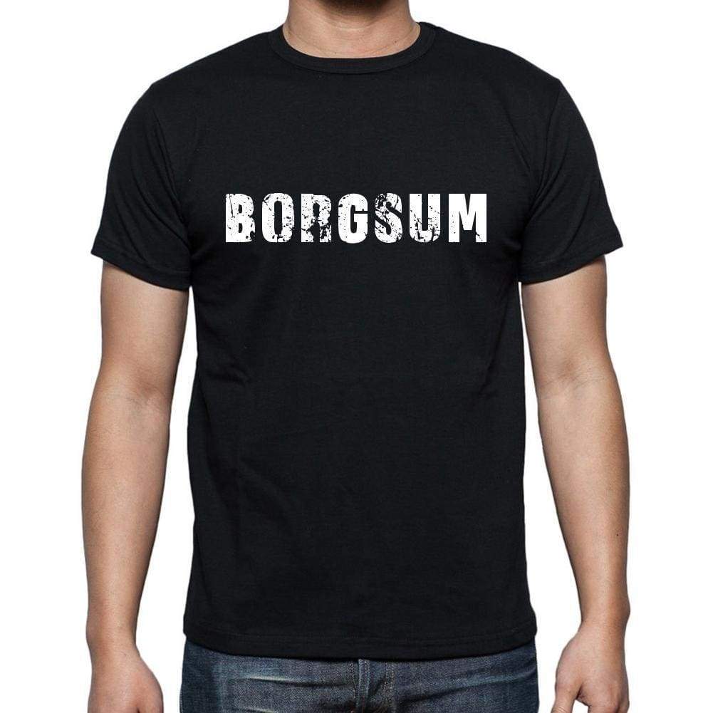 Borgsum Mens Short Sleeve Round Neck T-Shirt 00003 - Casual