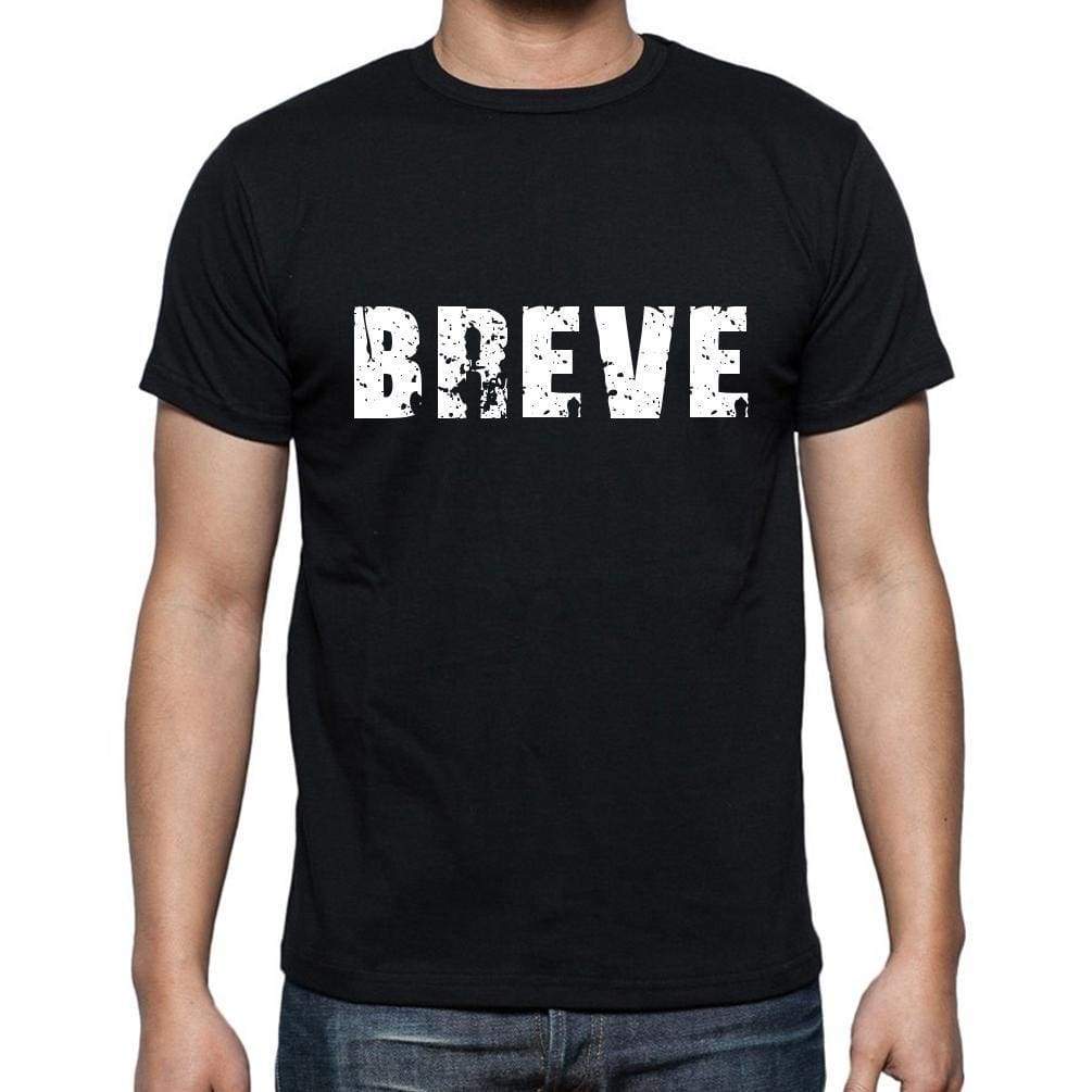 Breve Mens Short Sleeve Round Neck T-Shirt - Casual