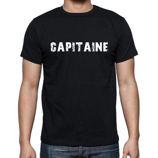 Capitaine French Dictionary Mens Short Sleeve Round Neck T-Shirt 00009 - Casual
