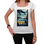 Chica Pura Vida Beach Name White Womens Short Sleeve Round Neck T-Shirt 00297 - White / Xs - Casual
