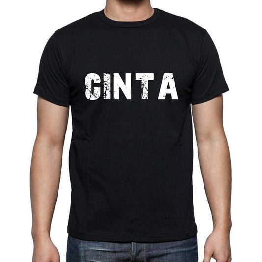 Cinta Mens Short Sleeve Round Neck T-Shirt - Casual