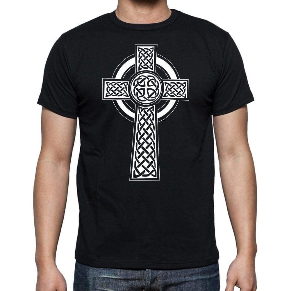 Circle Tribal Tattoo Black Gift T Shirt Mens Tee Black 00166