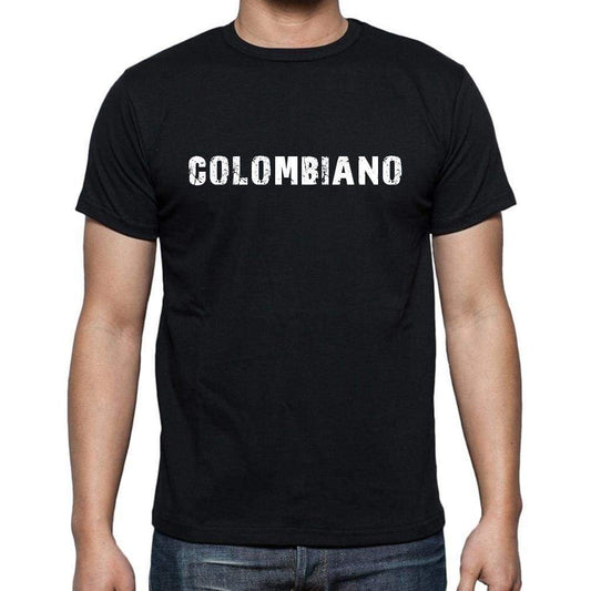 Colombiano Mens Short Sleeve Round Neck T-Shirt - Casual