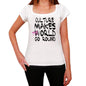 Culture World Goes Round Womens Short Sleeve Round White T-Shirt 00083 - White / Xs - Casual