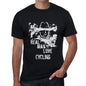 Cycling Real Men Love Cycling Mens T Shirt Black Birthday Gift 00538 - Black / Xs - Casual