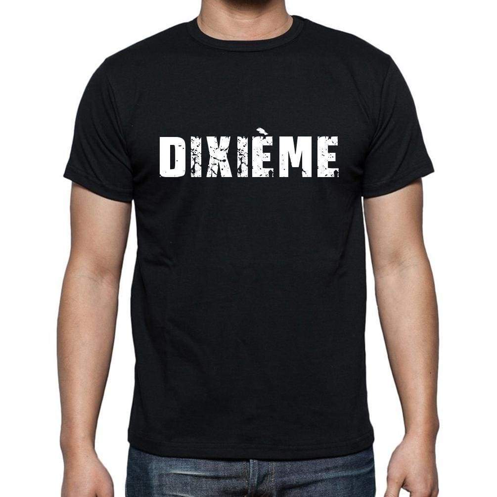 Dixime French Dictionary Mens Short Sleeve Round Neck T-Shirt 00009 - Casual