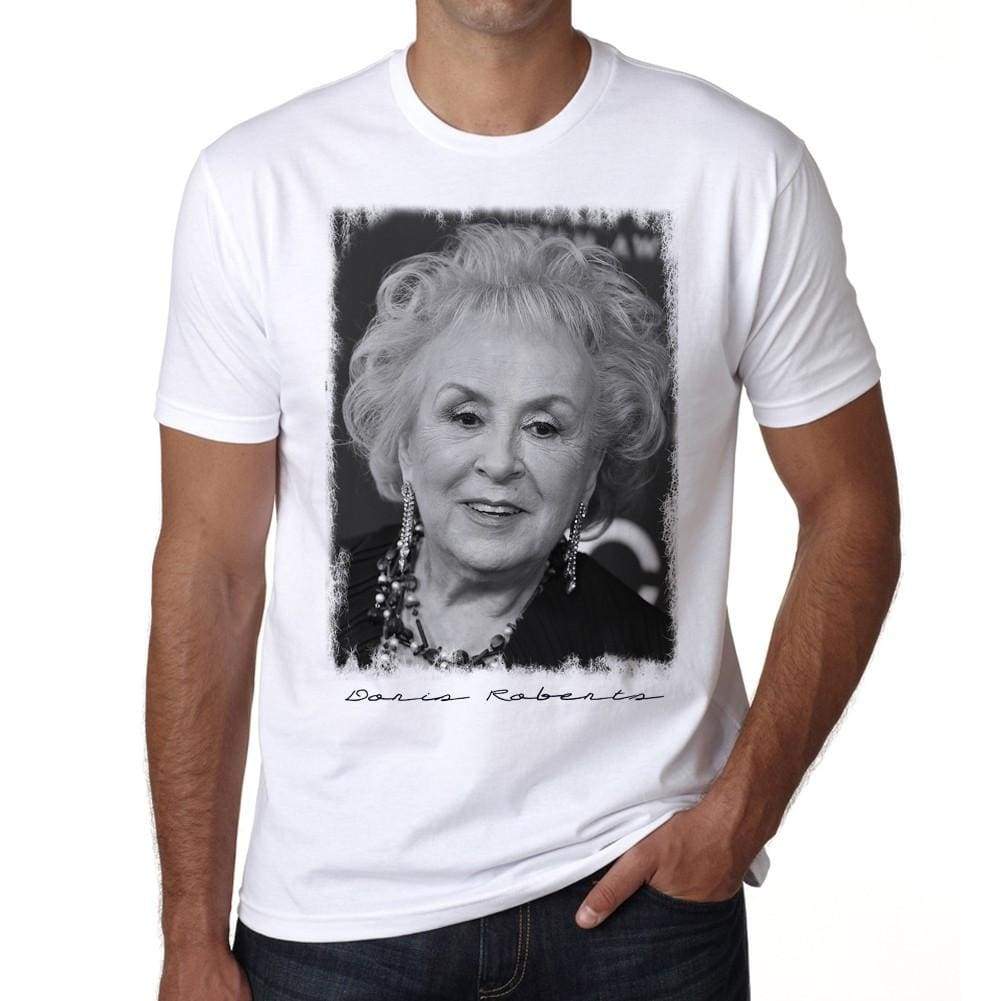 Doris Roberts Everybody Love Doris Mens White Tee 100% Cotton 00258