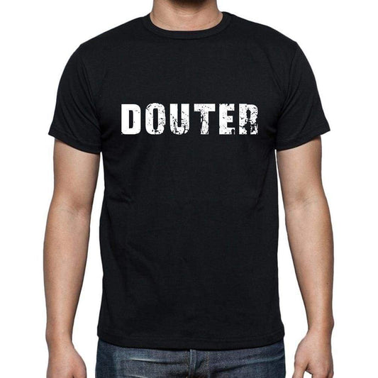 Douter French Dictionary Mens Short Sleeve Round Neck T-Shirt 00009 - Casual