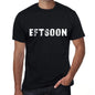eftsoon Mens Vintage T shirt Black Birthday Gift 00555 - Ultrabasic
