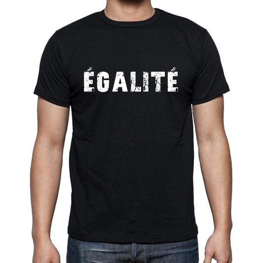 Égalité French Dictionary Mens Short Sleeve Round Neck T-Shirt 00009 - Casual
