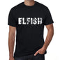 Elfish Mens Vintage T Shirt Black Birthday Gift 00554 - Black / Xs - Casual