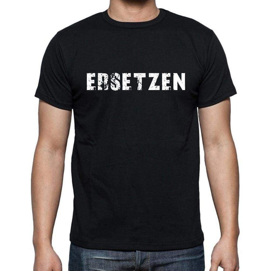 Ersetzen Mens Short Sleeve Round Neck T-Shirt - Casual