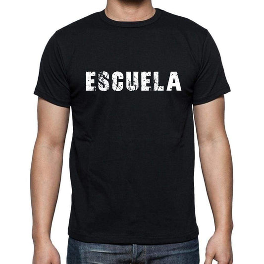 Escuela Mens Short Sleeve Round Neck T-Shirt - Casual