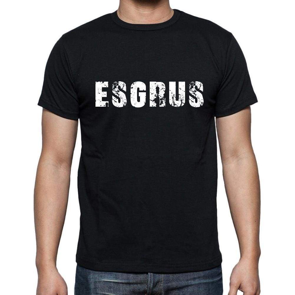 Esgrus Mens Short Sleeve Round Neck T-Shirt 00003 - Casual