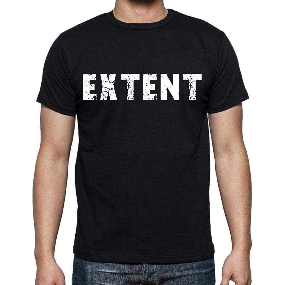 Extent Mens Short Sleeve Round Neck T-Shirt Black T-Shirt En