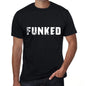 funked Mens Vintage T shirt Black Birthday Gift 00554 - Ultrabasic
