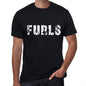 Furls Mens Retro T Shirt Black Birthday Gift 00553 - Black / Xs - Casual